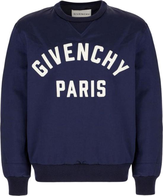 25FW 지방시 스웨터 BM01CS1610410 NAVY