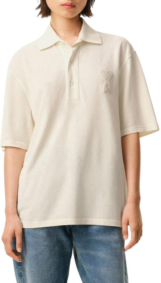 26SS 아미 폴로 티셔츠 3666598733880 WHITE - AMI