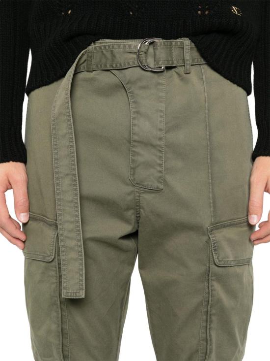  발망 카고 팬츠 EH1PQ340CF877CW DONKERGREEN - BALMAIN