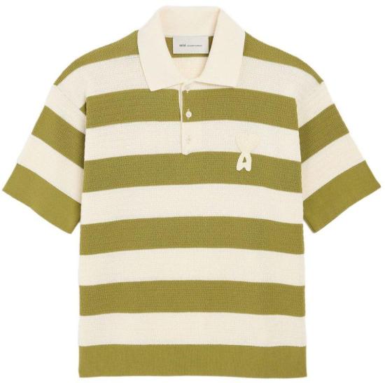 26SS 아미 폴로 티셔츠 HPL432KN0153A041 DONKERGREEN