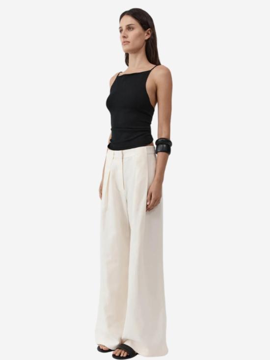  세인트아그니 블라우스 세인트 아그니 트위스트 백 니트 탑 - ST.AGNI