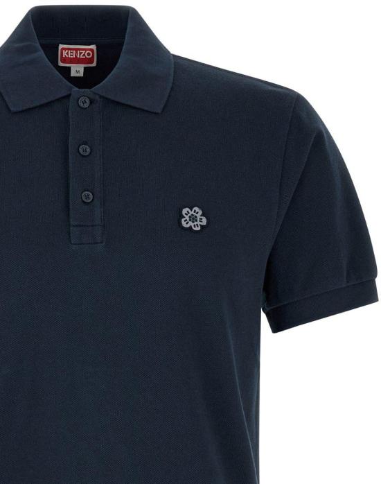 26SS 겐조 폴로 티셔츠 FF65PO1534PU76 NAVY - KENZO