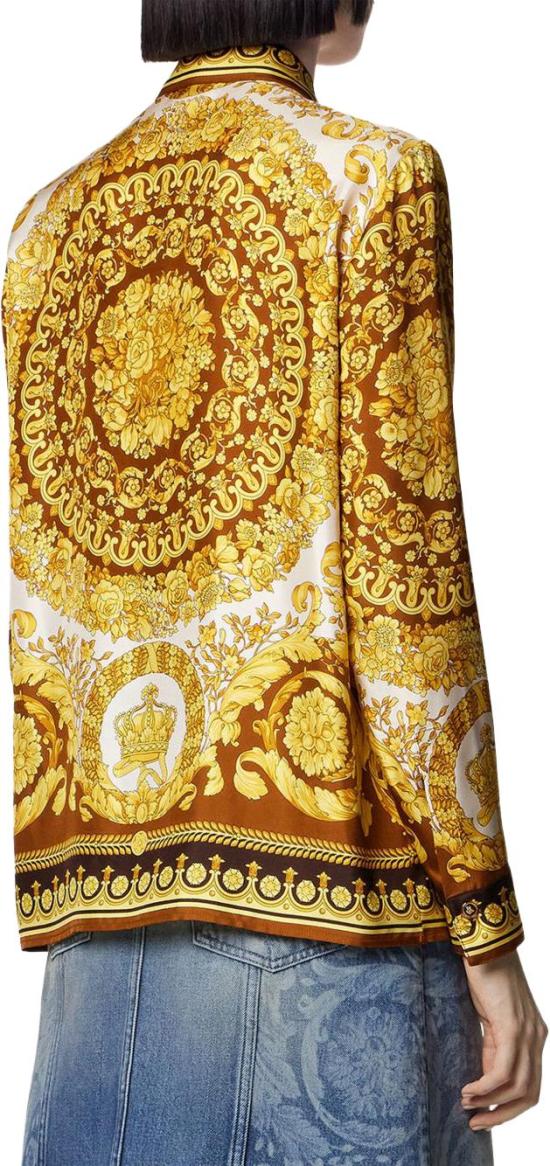 25FW 베르사체 블라우스 10013601A152155N790 GOLD - VERSACE