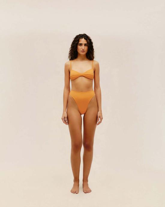  하이트 비키니 수영복 Haight Monica 비키니 탑 Mandarina Laranja - HAIGHT