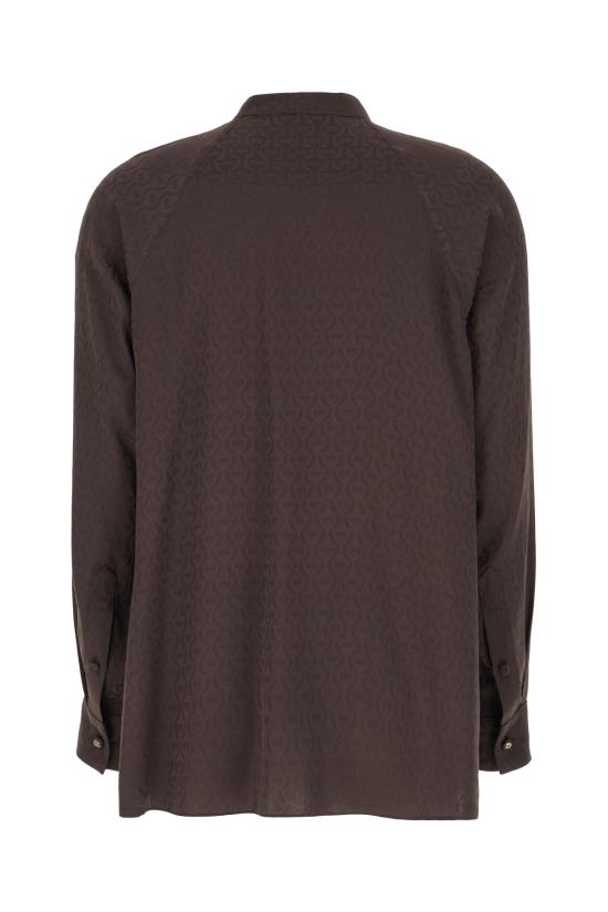 26SS 구찌 블라우스 855764ZAUDP 2206 Cioccolato - GUCCI