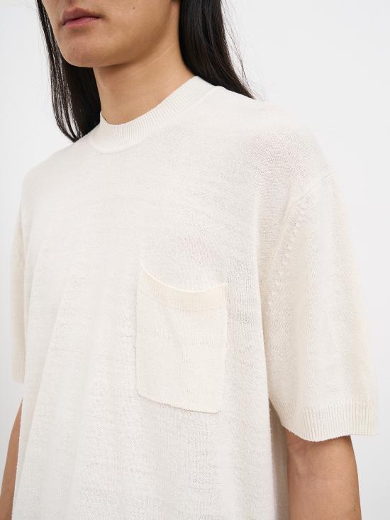 26SS 파올로페코라 스웨터 NA023F6001102 White - PAOLO PECORA