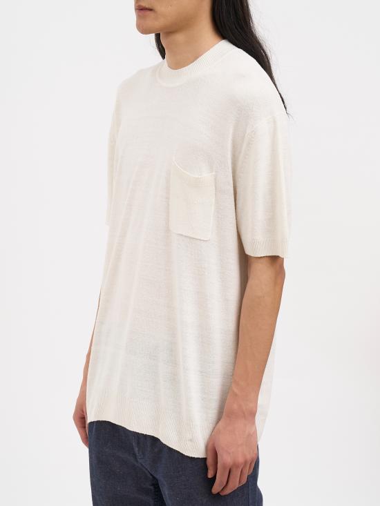 26SS 파올로페코라 스웨터 NA023F6001102 White - PAOLO PECORA