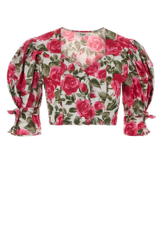 26SS 끌로에 블라우스 CH26UHT30316 91Y WHITEPINK