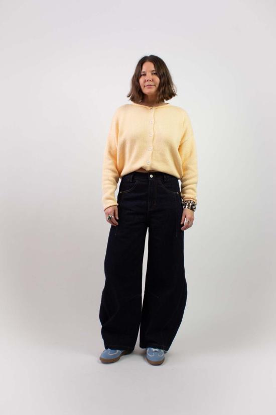  케이코 데님 팬츠 Kk Co 다트  인디고 린스