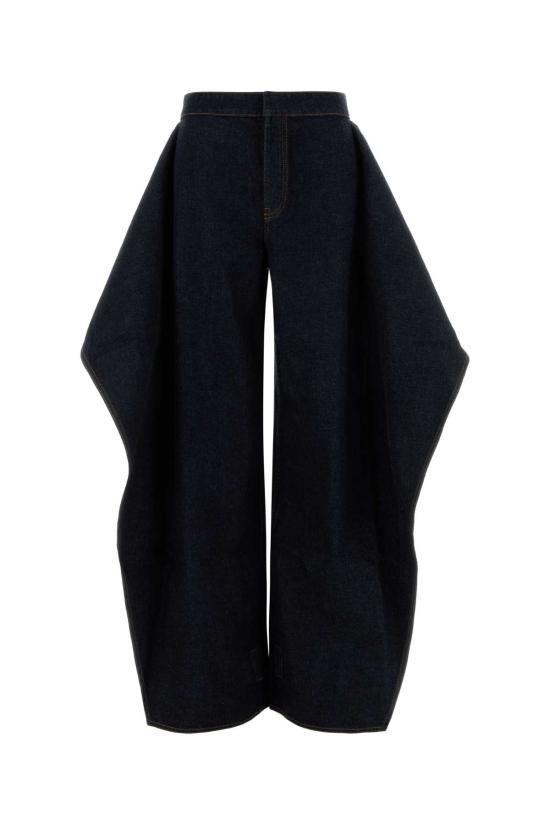 26SS 알라이아 스트레이트 팬츠 AA9P1341D008C A08 BLEUBRUT