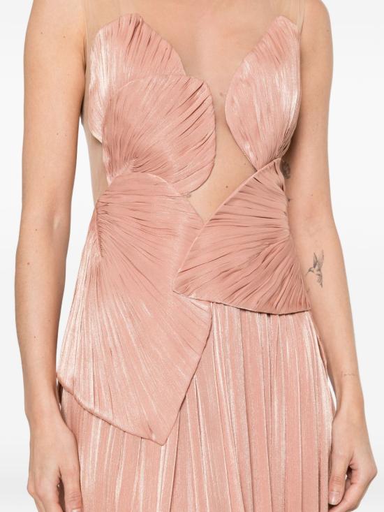 26SS 코스타렐로스 롱 원피스 PS2614 2475 Pink - COSTARELLOS