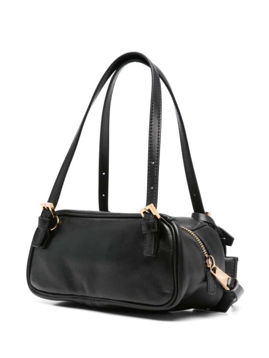 26SS 베르사체 VERSACE TAG 나파 미니 볼링백 10191781A13171 1B00V BLACK VERSACE GOLD - VERSACE