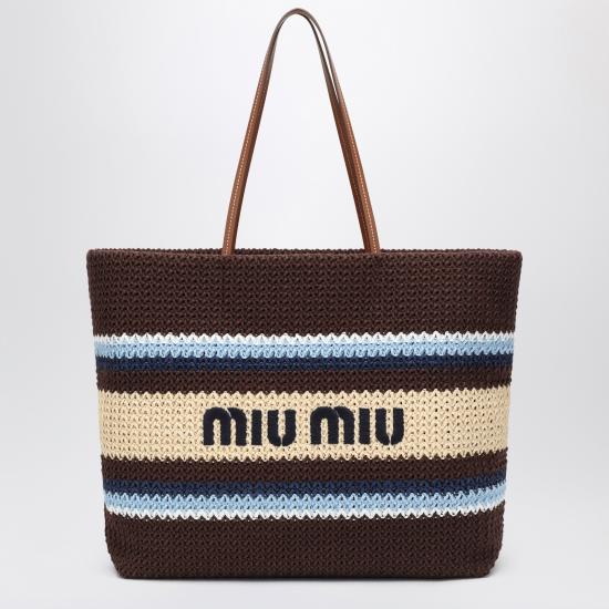 26SS 미우미우 숄더백 5BG228OO12DO3 Brown