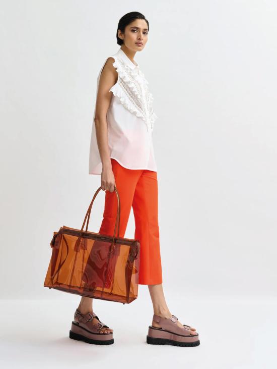 26SS 에센셜앤트워프 블라우스 JEANDARLENEwh00 - ESSENTIEL ANTWERP