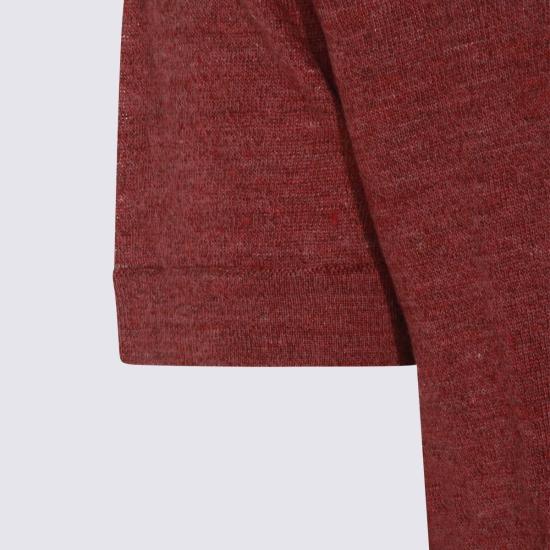  브루넬로 쿠치넬리 폴로 티셔츠 Brunello Cucinelli 리넨 코튼 블렌드 폴로셔츠 - BRUNELLO CUCINELLI