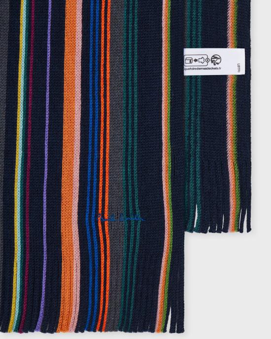 25FW 폴 스미스 머플러/스카프 M1A 151F T644 47 BLU MULTI - PAUL SMITH