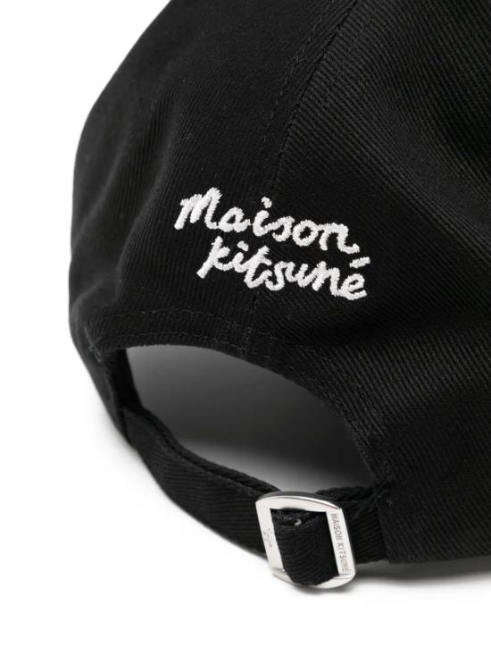 26SS 메종키츠네 폭스 헤드 캡 PM06100WW0096 P199 BLACK - MAISON KITSUNE