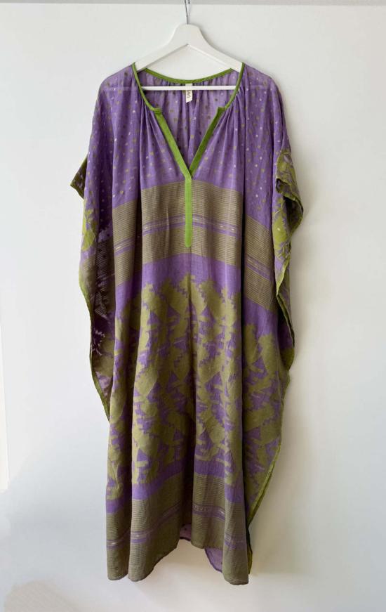  투 롱 원피스 두 개의 다카 카프탄