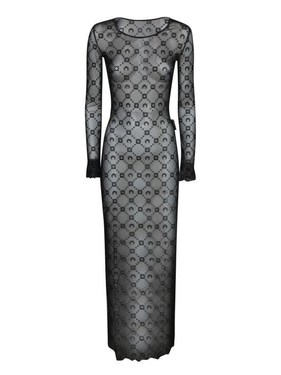 26SS 마린세르 롱 원피스 WDR297B CJER0005 BK99 Black