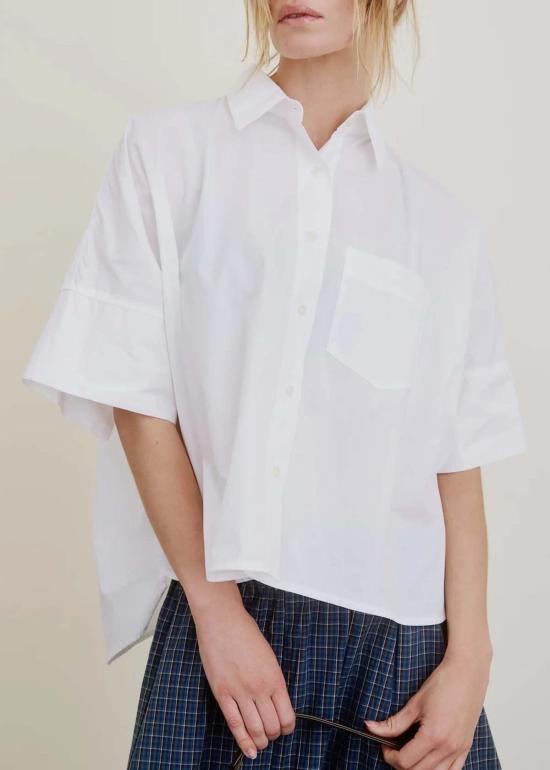  아쿠아리우스 칵테일 셔츠 베스퍼 셔츠 화이트