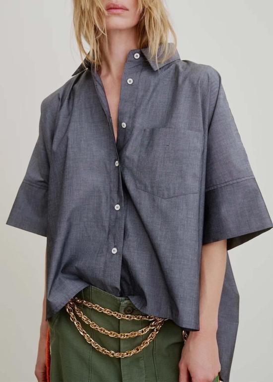  아쿠아리우스 칵테일 셔츠 베스퍼 셔츠 화이트 - AQUARIUS COCKTAIL