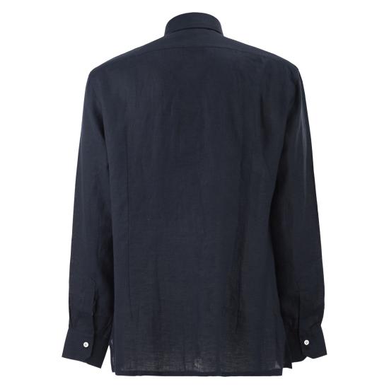 26SS 키톤 긴팔 셔츠 UMCNER NAVY - KITON