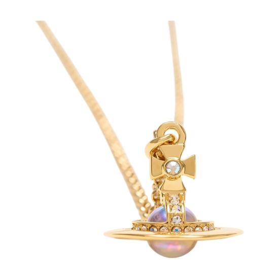 26SS 비비안웨스트우드 목걸이/팬던트 63020098 02R995 R995 gold - VIVIENNE WESTWOOD