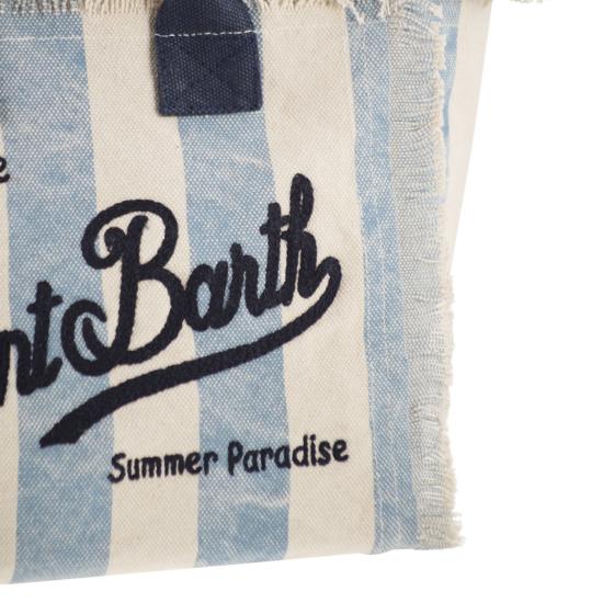 26SS 세인트바쓰 토트백 COL0001 WHITE LIGHT BLUE - MC2 SAINT BARTH