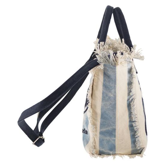 26SS 세인트바쓰 토트백 COL0001 WHITE LIGHT BLUE - MC2 SAINT BARTH