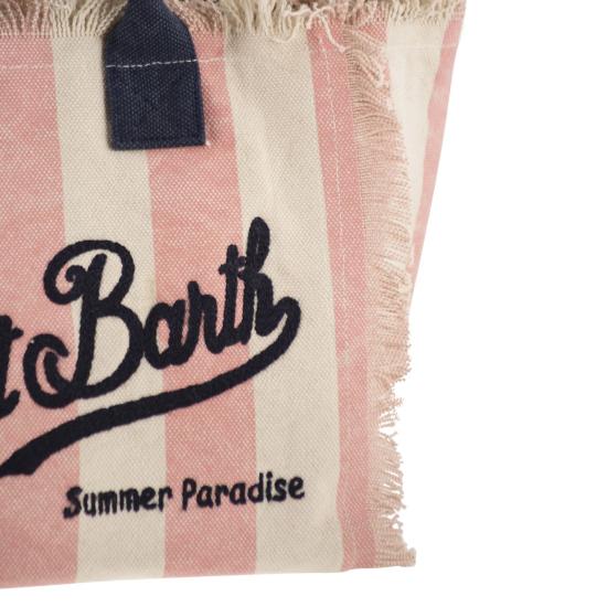 26SS 세인트바쓰 토트백 COL0001 WHITE PINK - MC2 SAINT BARTH