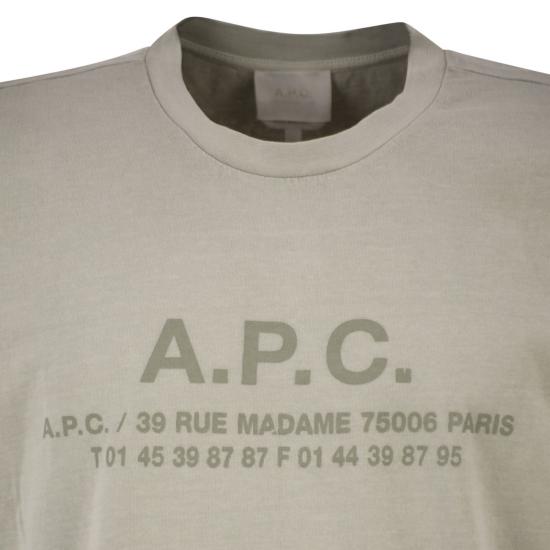 26SS 아페쎄 반팔 티셔츠 COHBS SAGE - A.P.C.