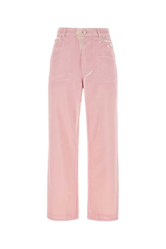  마르니 스트레이트 팬츠 핑크 구미 팬츠