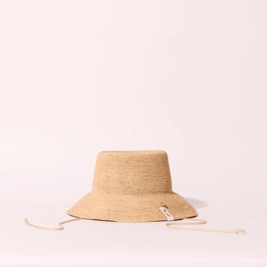  Maradji 버킷햇 Milos 라피아 버킷