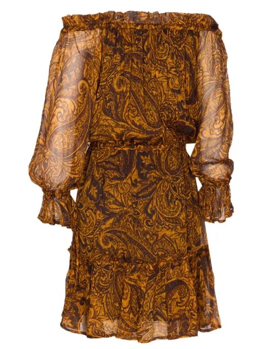 25FW 핑코 미디 원피스 SACHER106681 A38DZLD - PINKO