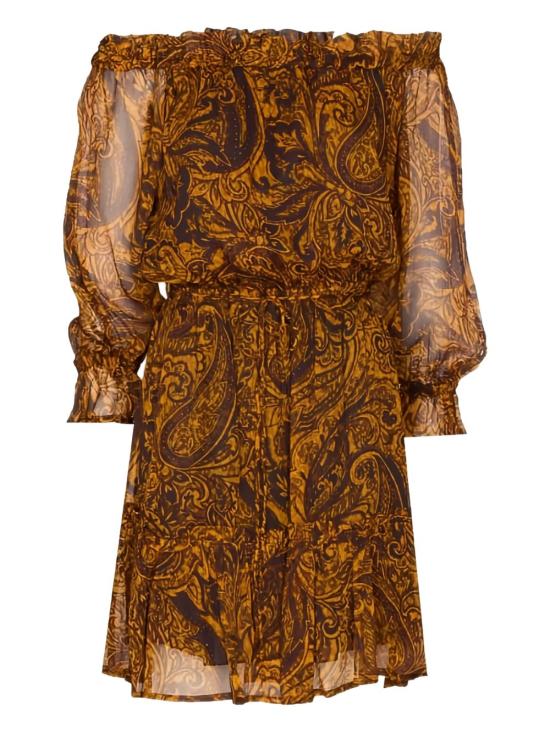 25FW 핑코 미디 원피스 SACHER106681 A38DZLD - PINKO