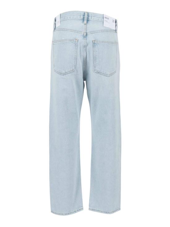  에이골디 데님 팬츠 아골드 90년대 크롭 미드라이즈 루즈핏 스트레치 진 블루 - AGOLDE