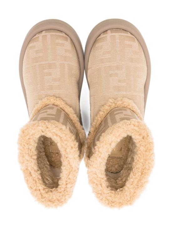 25FW [키즈] 펜디 미들 부츠 JMR538 AJZXF1TPX - FENDI