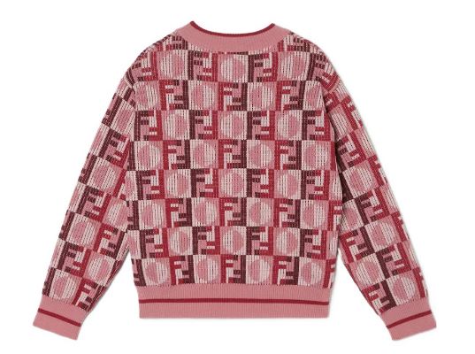 25FW [키즈] 펜디 캐시미어 니트 JUG201 AYMUF1TKH - FENDI