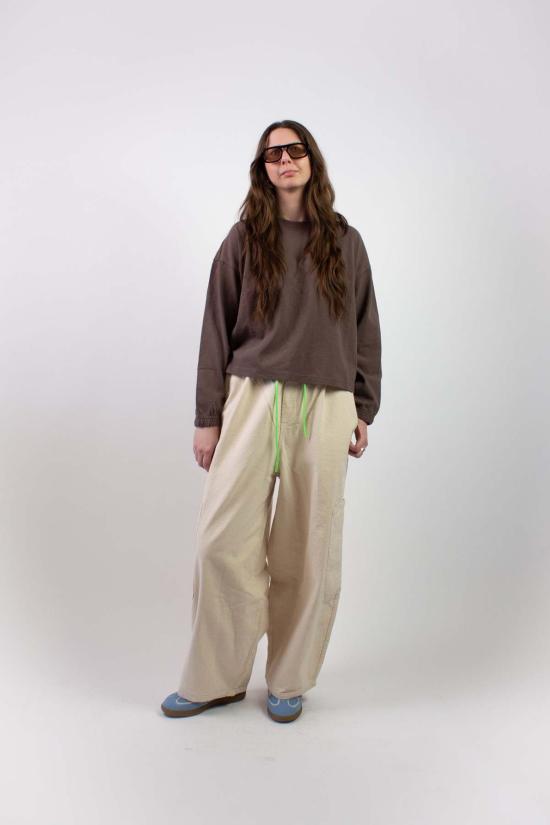  르 본 숍 긴팔 티셔츠 Le Bon Shoppe Naturelle 긴팔 탑 - Le Bon Shoppe