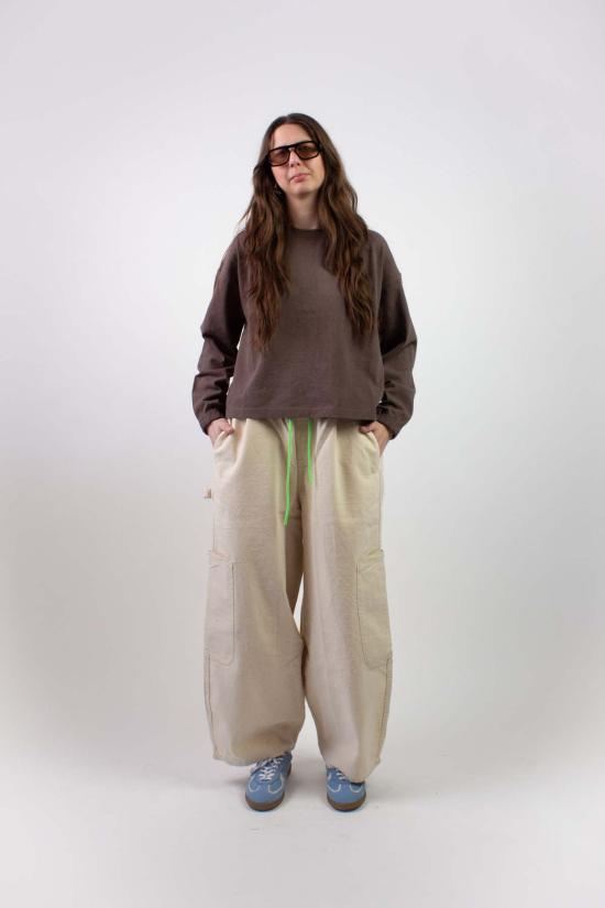  르 본 숍 긴팔 티셔츠 Le Bon Shoppe Naturelle 긴팔 탑