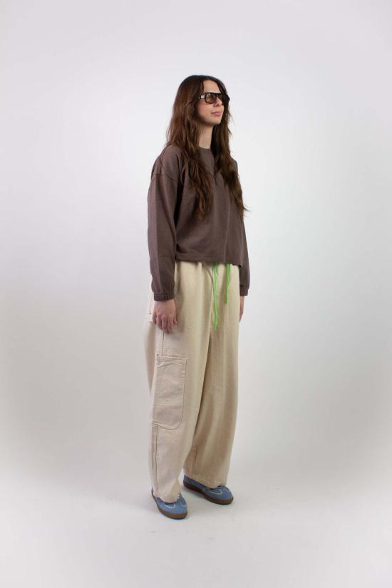  르 본 숍 긴팔 티셔츠 Le Bon Shoppe Naturelle 긴팔 탑 - Le Bon Shoppe