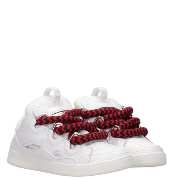 25FW [키즈] 랑방 스니커즈 N30306 ECRU ROSSO - LANVIN