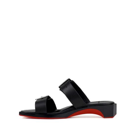  포씨즈 뮬/슬리퍼 4 Ccccees Follin Mona 슬라이드 샌들 블랙 - 4CCCCEES
