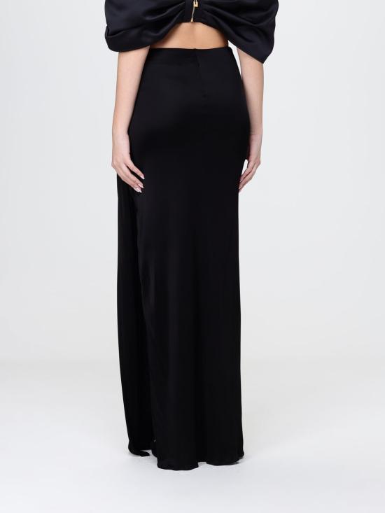 26SS 엘리자베타프랜치 롱 스커트 GOI66 110 Black - ELISABETTA FRANCHI