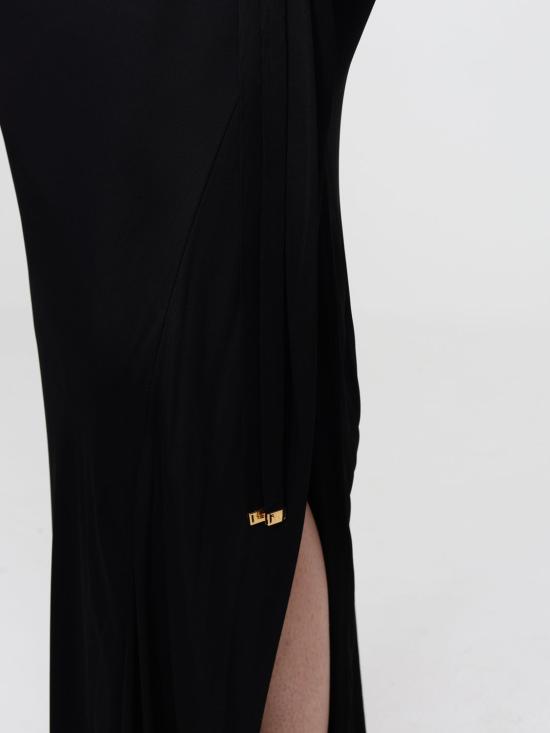 26SS 엘리자베타프랜치 롱 스커트 GOI66 110 Black - ELISABETTA FRANCHI