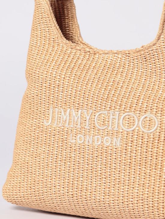 26SS 지미추 숄더백 BEACHDMNDHOBOMJYN NATURAL LATTE Beige - JIMMY CHOO