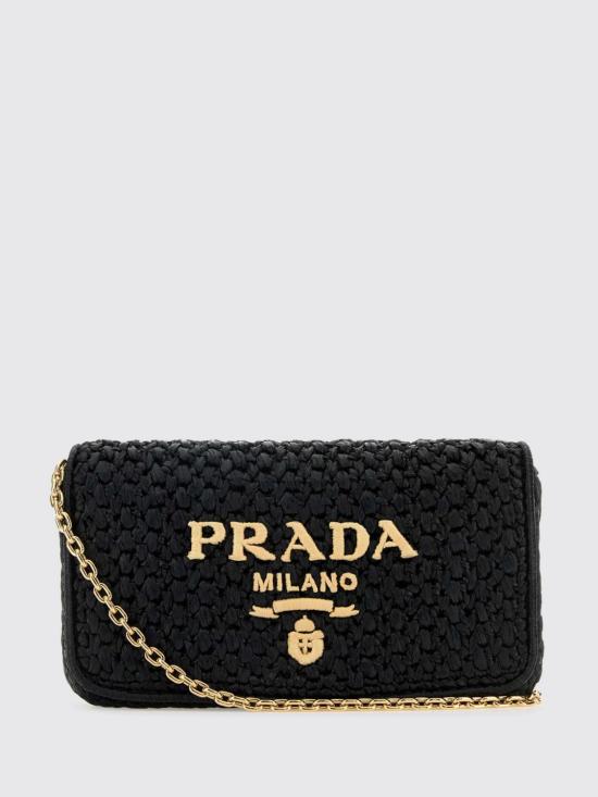 26SS 프라다 크로셰 숄더백 1BF134VCOB2M2T F0ES7 Black