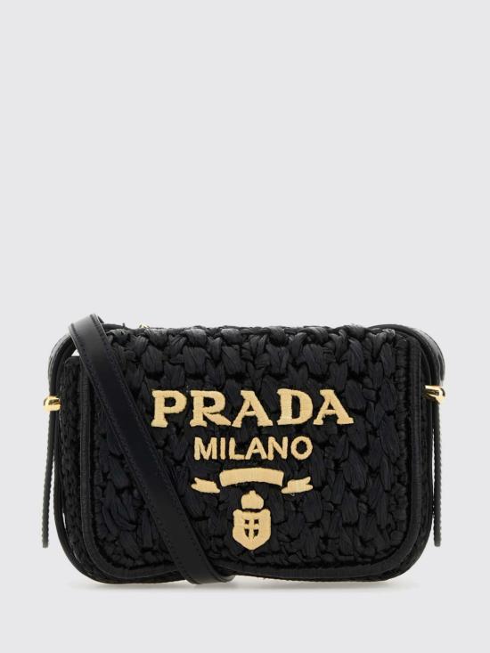 26SS 프라다 라피아 숄더백 1BD362VOOB2M2T F0ES7 Black