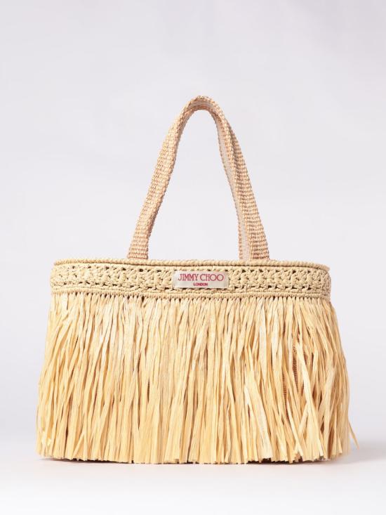 26SS 지미추 숄더백 BEACHTOTEEWHMU NATURAL LIGHT GOLD Beige