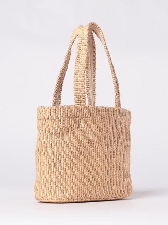 26SS 지미추 숄더백 BEACHTOTEEWMJYN NATURAL LATTE Beige - JIMMY CHOO